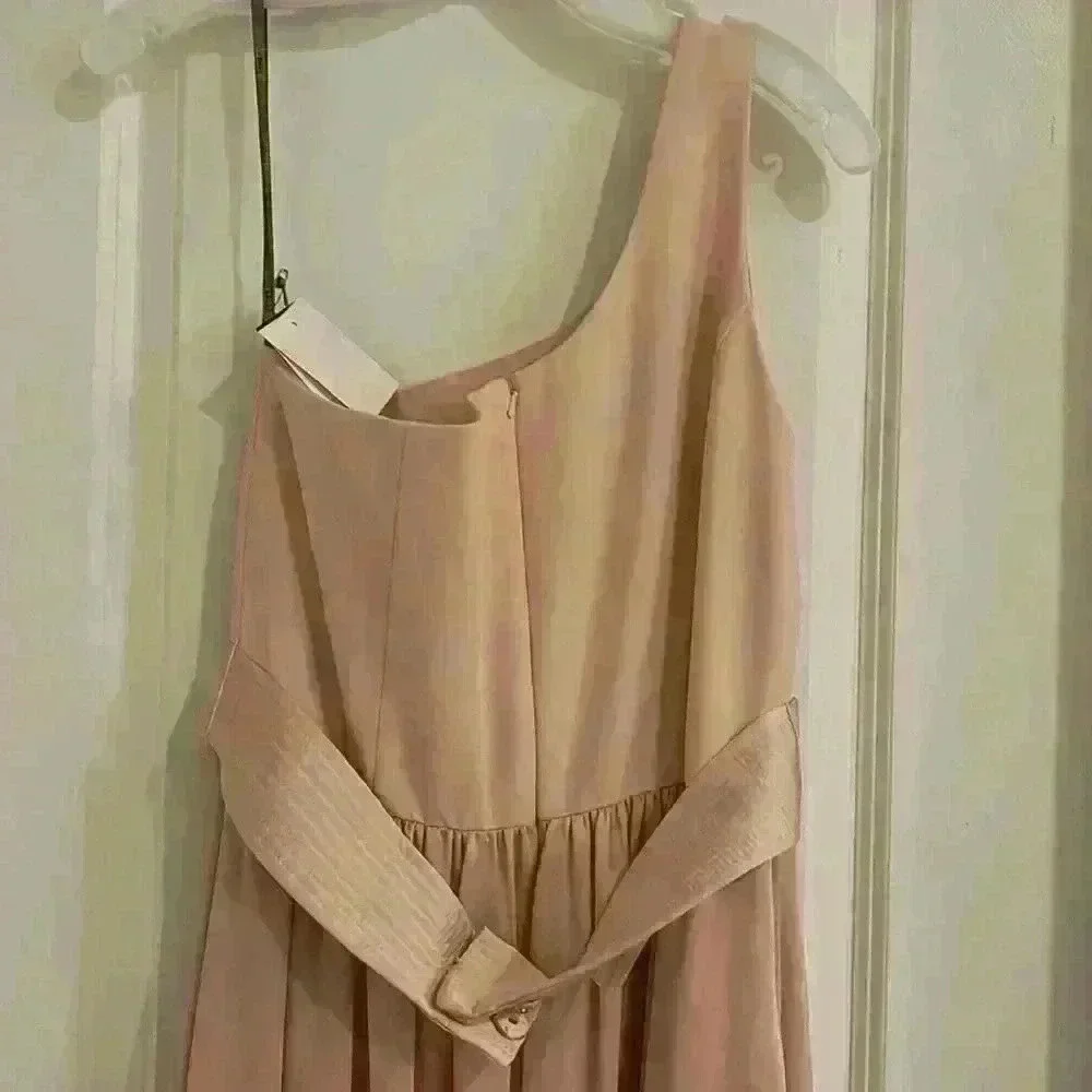 Vera Wang One Shoulder Dress - Picture 9 of 11